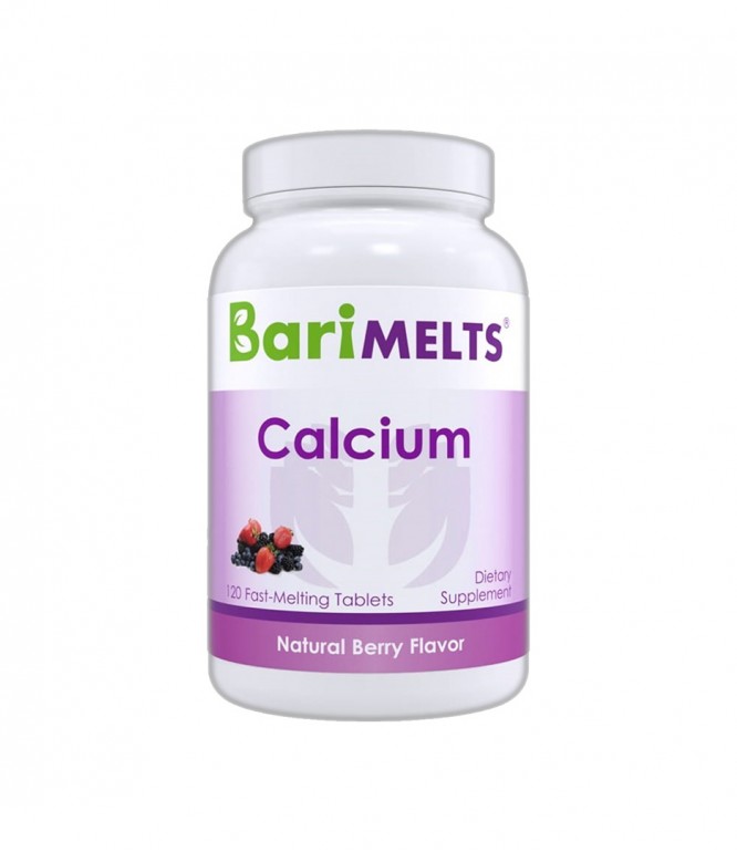 BariMelts Calcium Citrate with Vitamin D & Magnesium - Fast-Melting 120's 