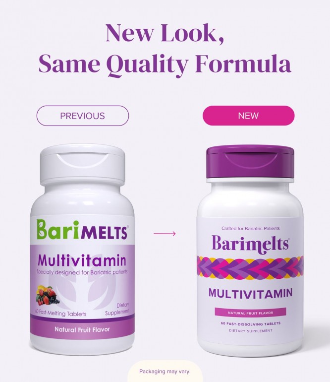 BariMelts Multivitamin - Fast-Melting 60 Tablets 