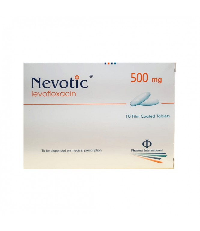 Nevotic 500 mg Antibiotic 10 Tablets
