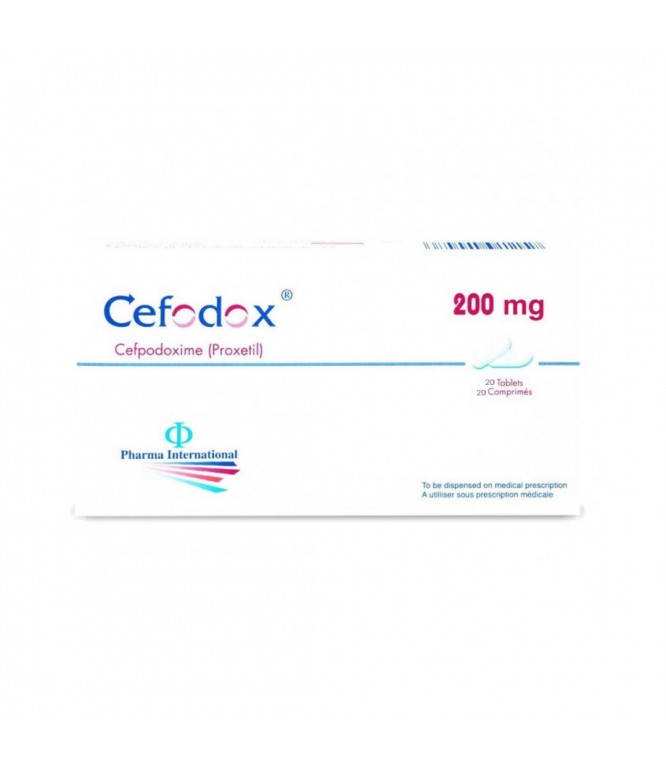 Cefodox 200 mg 20 Tablet