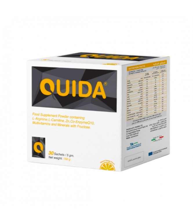 Quida Dietary Supplement for General Health  Immunity 30 Sachets