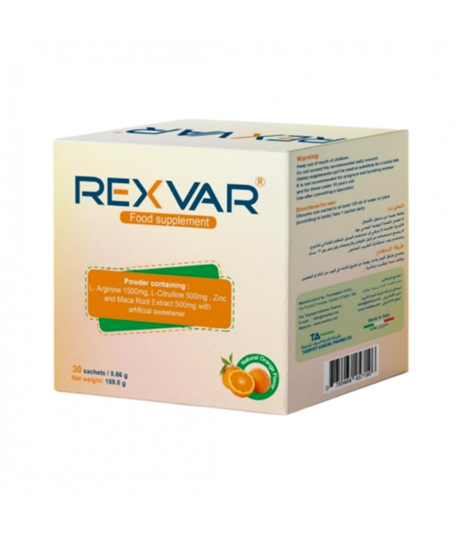 Rexvar Dietary Supplement for Performance  General Health 30 Sachets