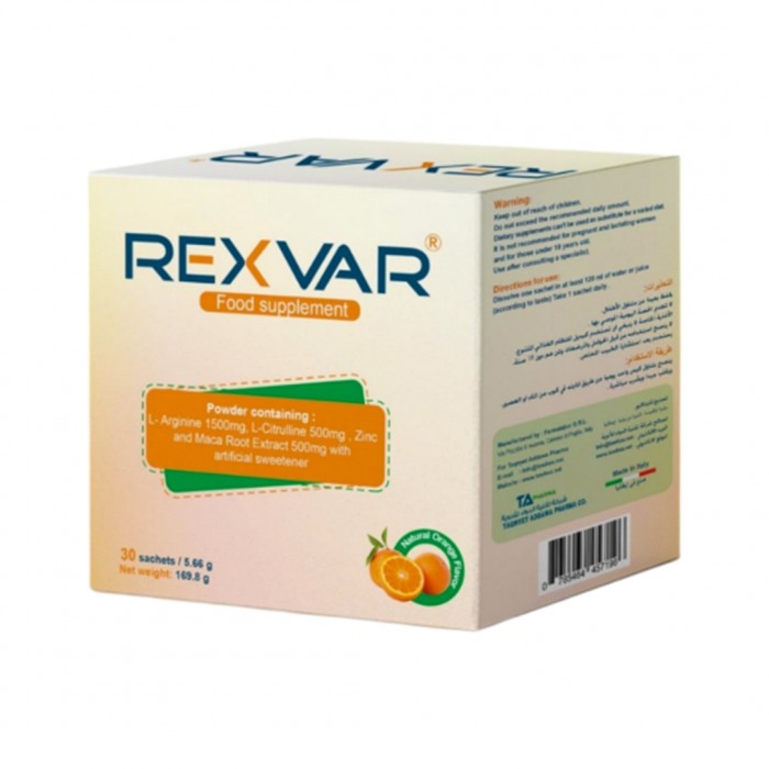 Rexvar Dietary Supplement for Performance  General Health 30 Sachets