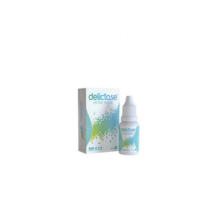 Delictase Lactase Enzyme Oral Drops - 15 ML