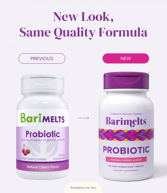 BariMelts Probiotic 60 Fast-Dissolving Tablets