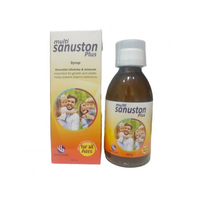 Multi Sanostol Plus Kids Vitamins Syrup 220 g