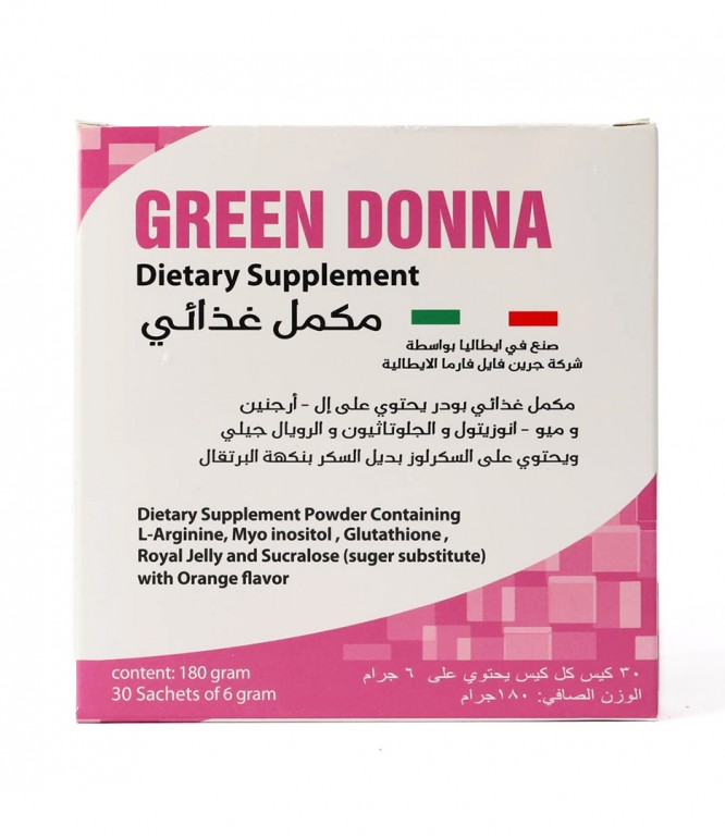 Green Donna Dietary Supplement for Women's Health 30 Sachets