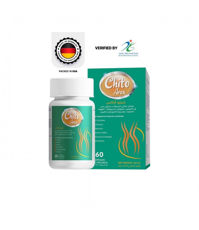 Chito Arax For Weight Loss And Reducing Appetite 60 Capsules