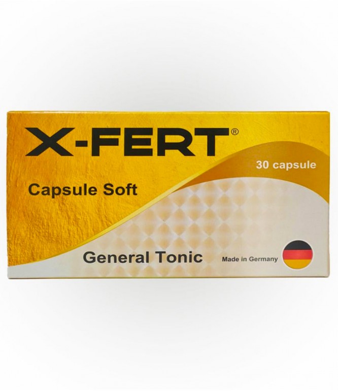 X Fert Dietary Supplement Capsules for Male Fertility Enhancement 30 Capsules