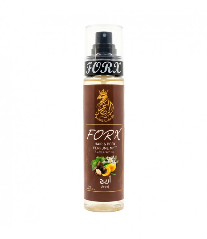 فوركس معطر الجسم والشعر أريج 150 مل بخاخ الزهور والعود الفاخر