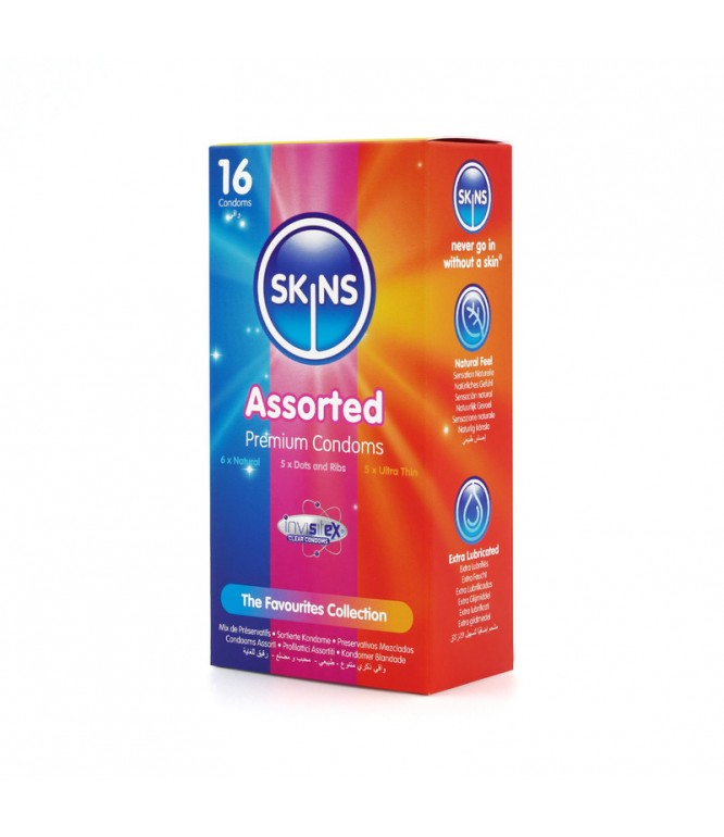 Skins Condoms Assorted 16 pcs