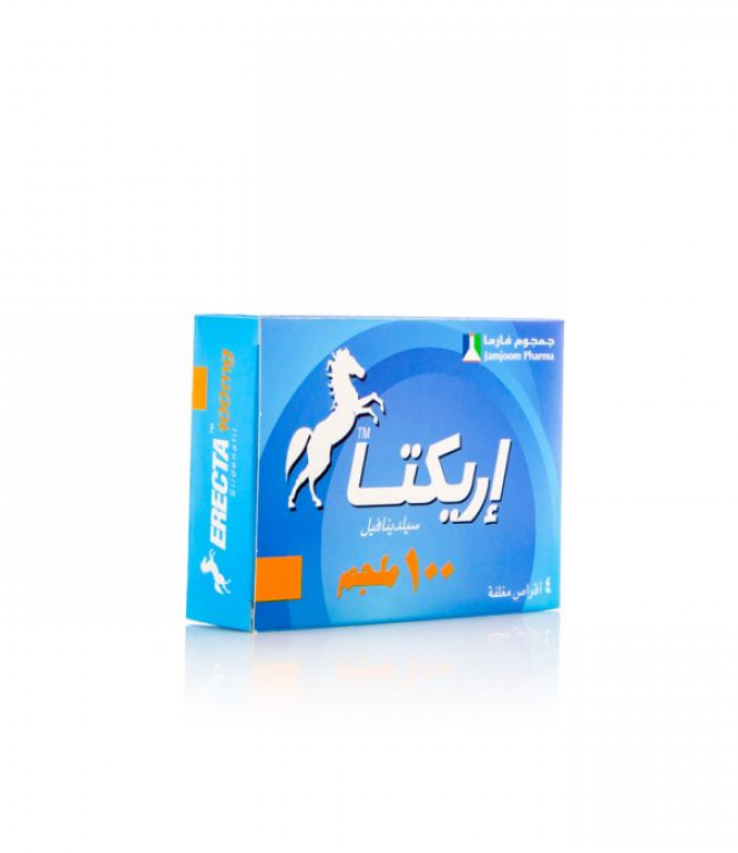 إريكتا 100 مجم أقراص 4 حبة