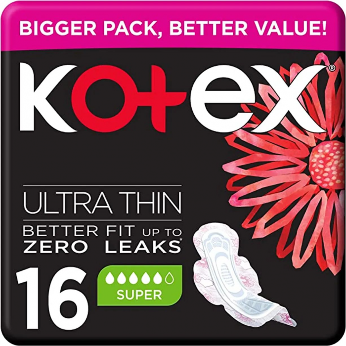 Kotex Natural Ultra Thin Super 16Pieces