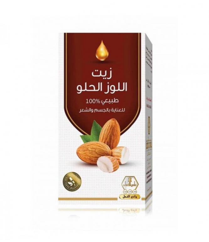 وادي النحل زيت اللوز الحلو 125مل