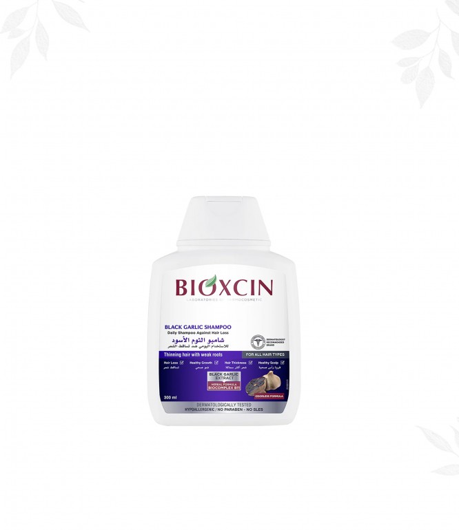 Bioxcin Black Garlic Shampoo 300 ML
