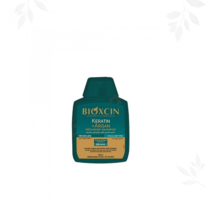 Bioxcin Keratin and Argan Repair Shampoo For Damaged Hair 300 ML