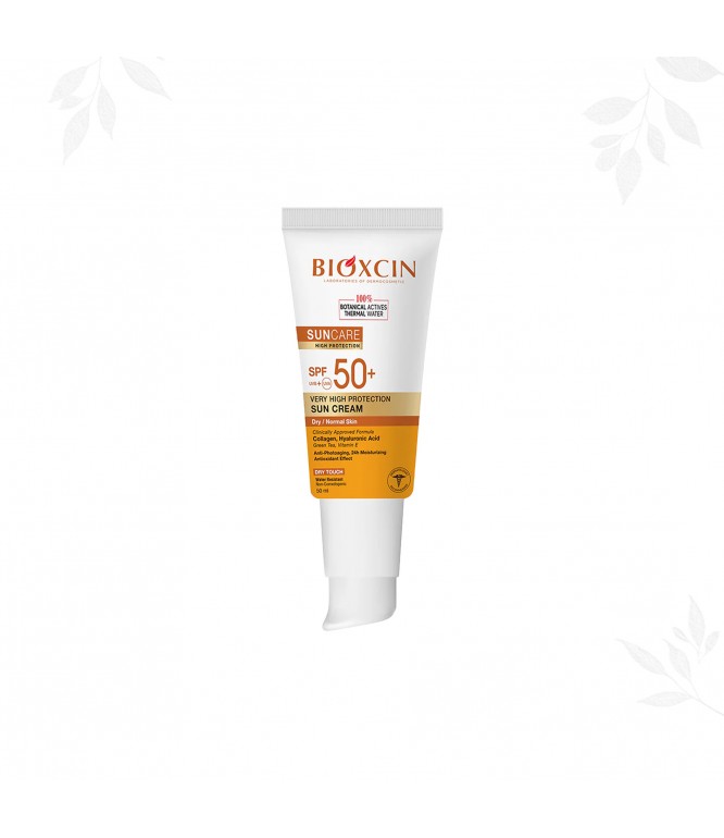Bioxcin Cream SPF 50+ for Dry & Normal Skin 50 ML - Non Tinted
