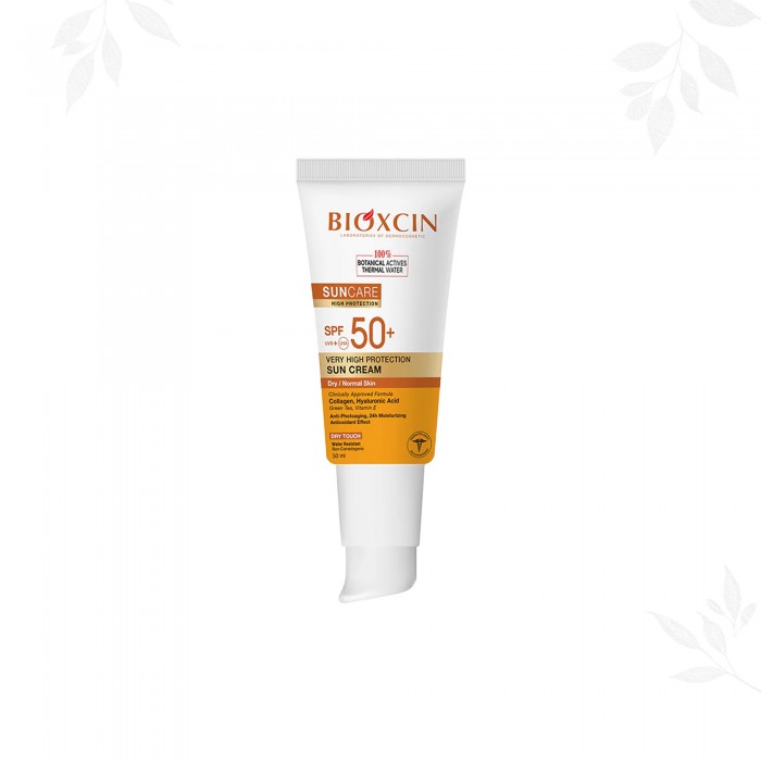 بيوكسين كريم واقي شمس معامل الحماية SPF 50+ للبشرة الجافة والعادية 50 مل - غير ملون 
