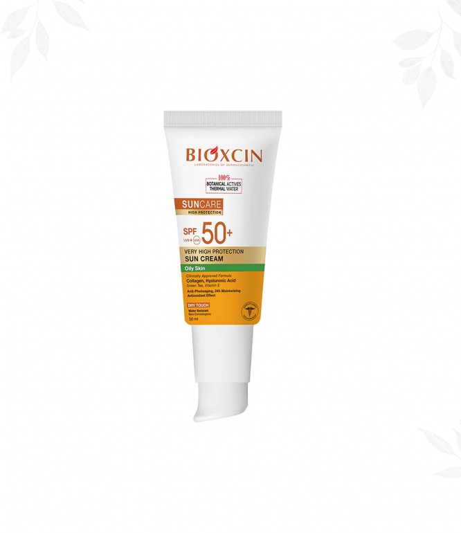 بيوكسين كريم واقي شمس معامل الحماية SPF 50+ للبشرة الدهنيه 50 مل - غير ملون