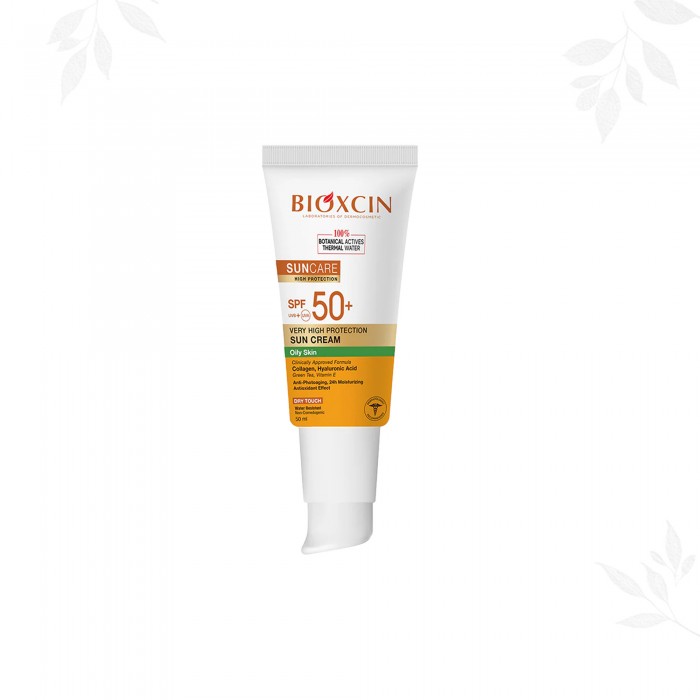 بيوكسين كريم واقي شمس معامل الحماية SPF 50+ للبشرة الدهنيه 50 مل - غير ملون