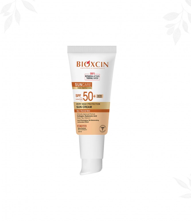 Bioxcin Cream SPF 50+ for Dry & Normal Skin 50 ML - TINTed