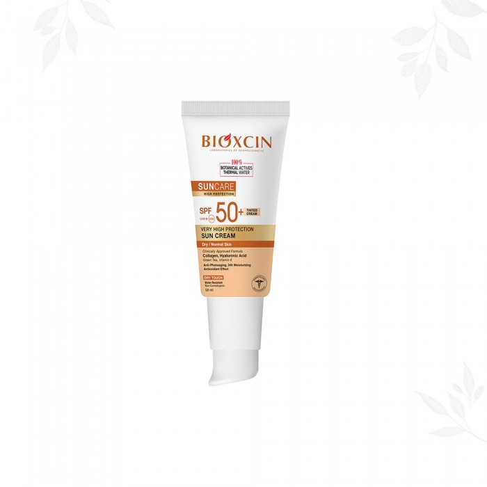 Bioxcin Cream SPF 50+ for Dry & Normal Skin 50 ML - TINTed