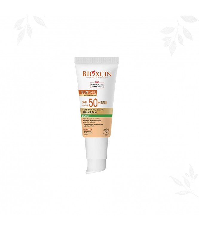Bioxcin Cream SPF 50+ for Oily Skin 50 ML - TINTed