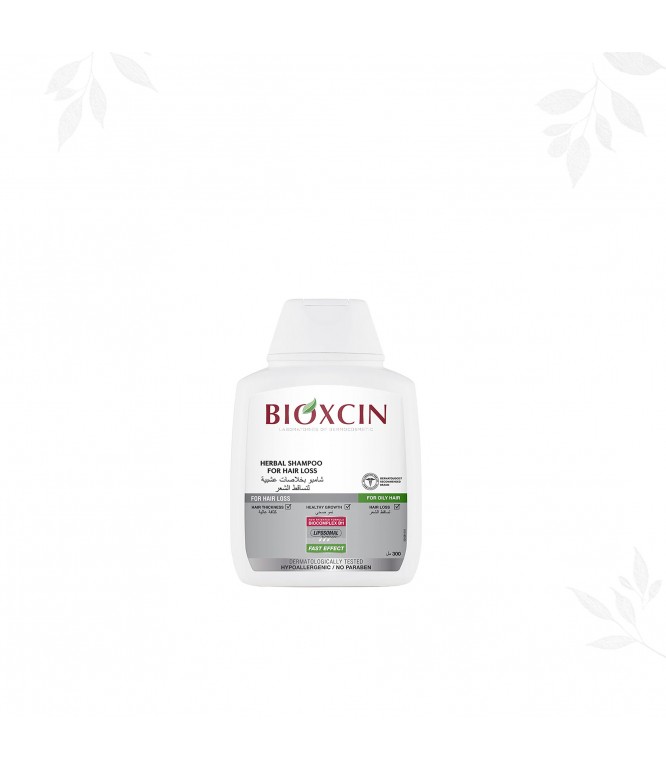 Bioxcin Herbal Shampoo for Hair Loss for Oily Hair 300 ml