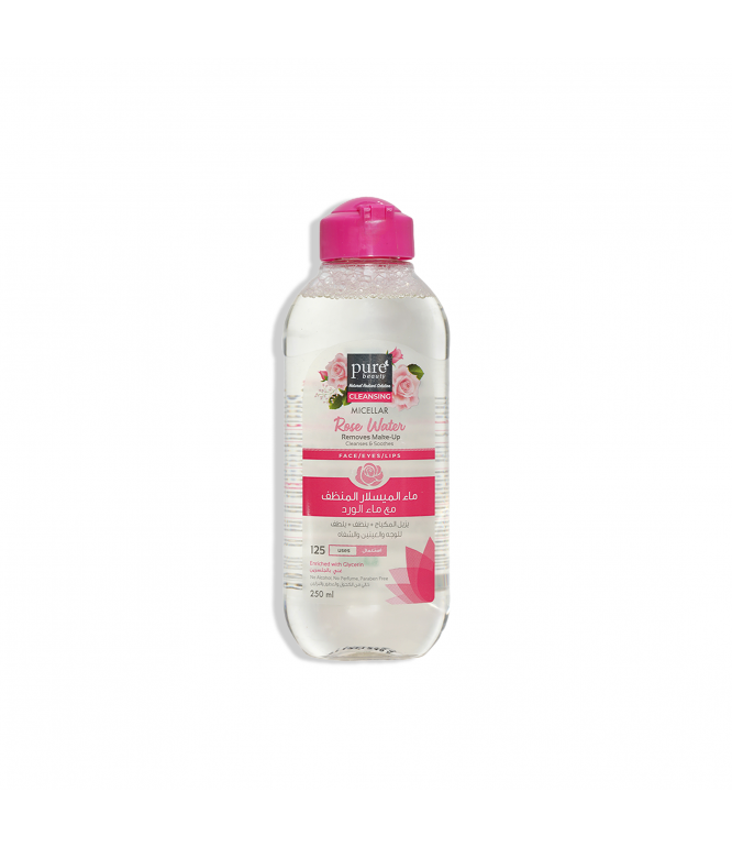 Pure Beauty Micellar Water – Rose Water 250ml