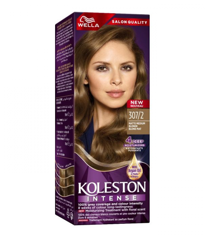 Koleston Hair Color 307/2 Medium Blonde