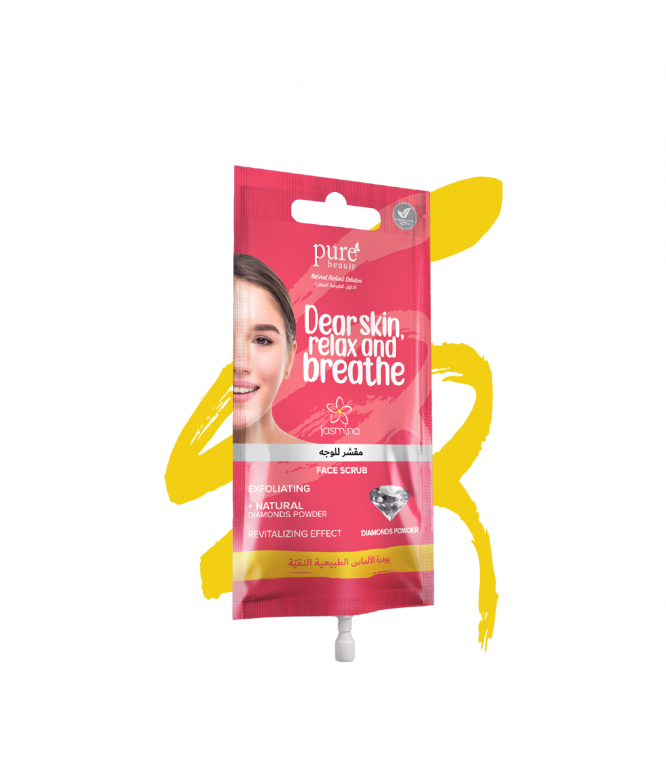 Jasmina Face Scrub with Diamond, brightening 15ML