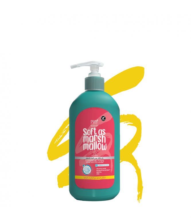 Jasmina Daily Cleansing Gel with Menthol, Adjusts Sebum 200ML
