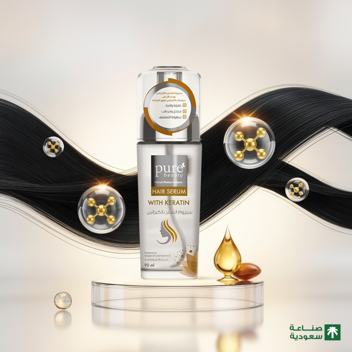 Pure Beauty Hair Serum Keratin 90 ml