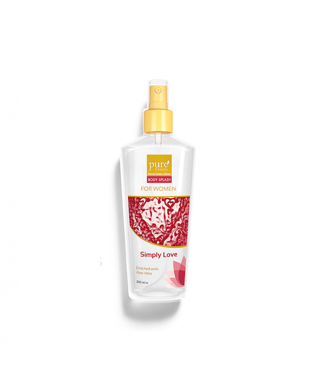 Pure Beauty Body Splash Simply Love 250 ml
