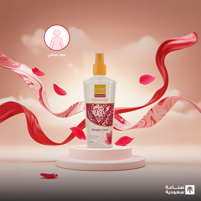 Pure Beauty Body Splash Simply Love 250 ml