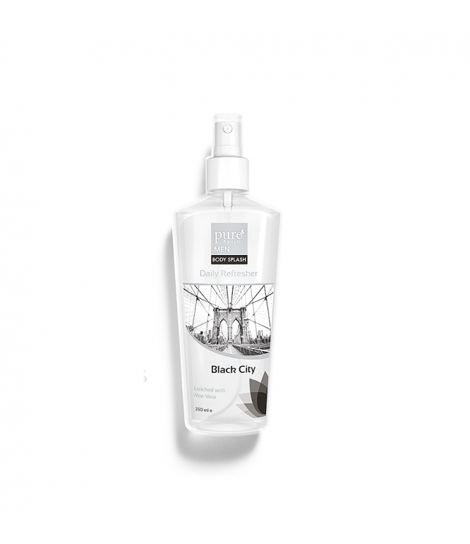 Pure Beauty Body Splash Black City 250 ml 