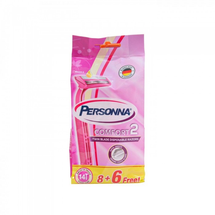 PERSONNA LADY COMFORT2 8+6 FREE (12)