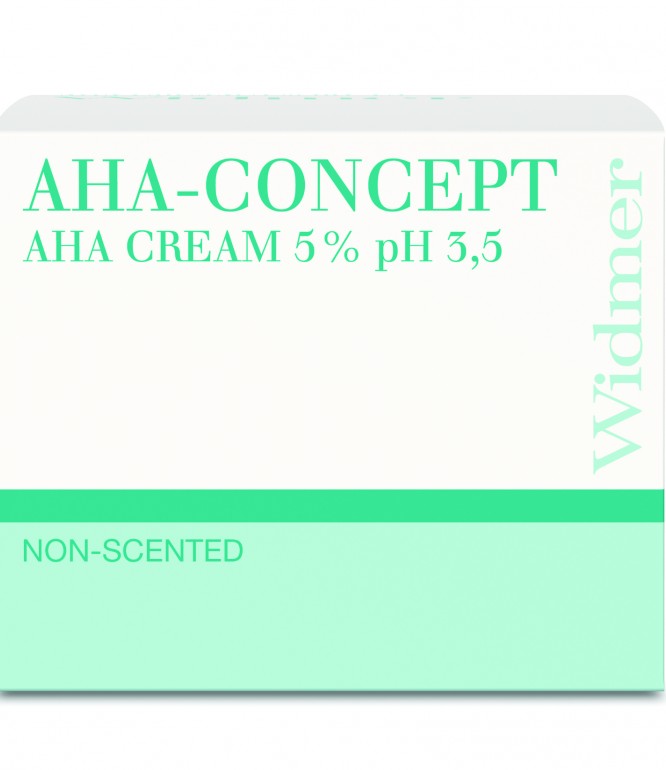 Louis Widmer AHA 5% Fruit Acid Cream - Exfoliation & Renewal - 50 ml
