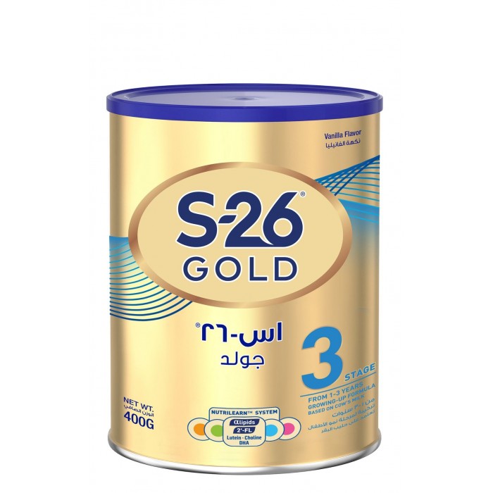 S-26 Gold Stage 3 Milk Formula 400g