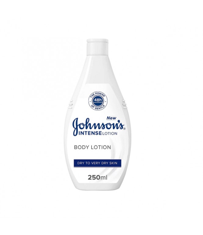 Johnson & Johnson Intense Body Lotion for Dry to Very Dry Skin, 250ml