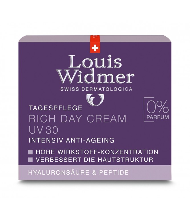 Louis Widmer Proderm Day Cream UV 30 Rich 50 ml