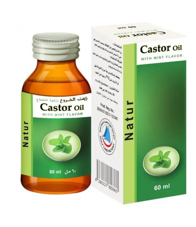 Castor Oil Mint 60ml