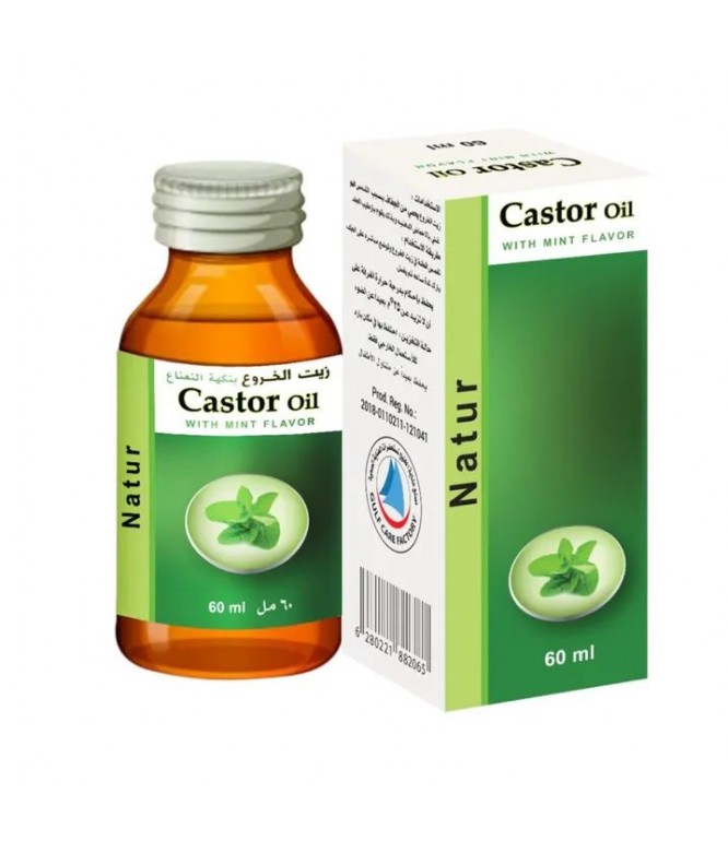 Castor Oil Mint 60ml