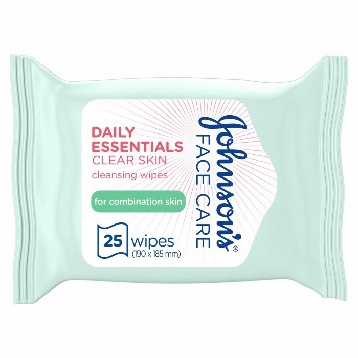 Johnson Facial Micellar Wipes Oil 25 pcs

