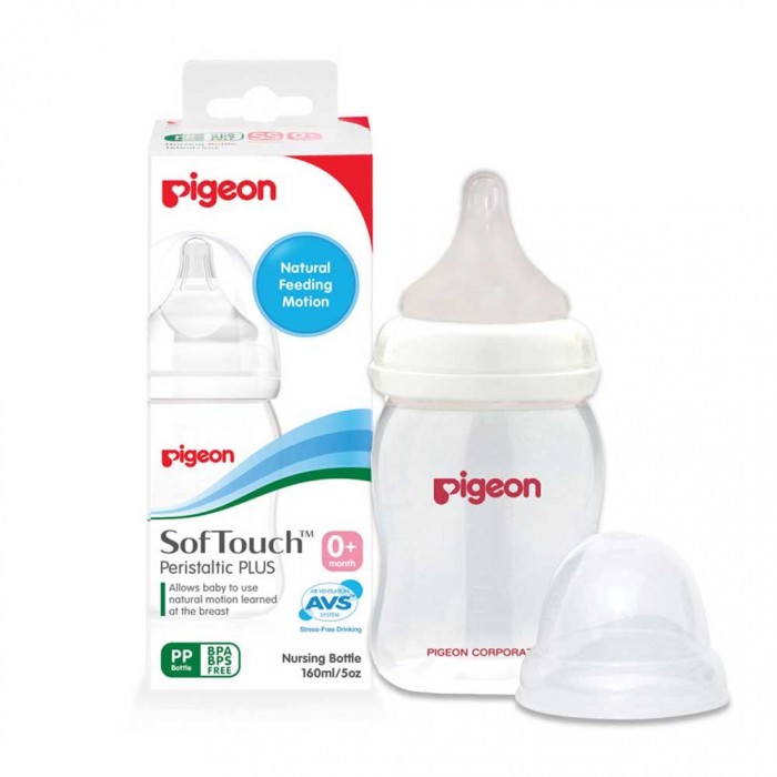 Pigeon Anti-Colic Wide Neck Nursing Bottle BPA Free 160ml