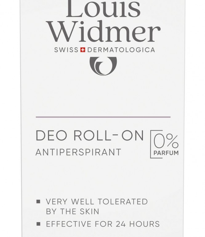 Louis Widmer Roll-On Deodorant - 50ml Fragrance-Free