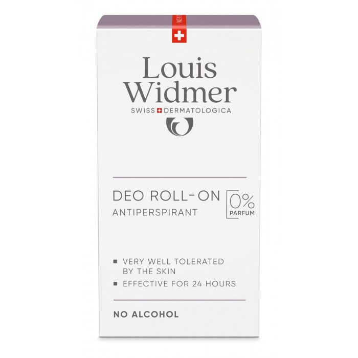 Louis Widmer Roll-On Deodorant - 50ml Fragrance-Free