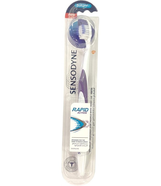 Sensodyne Rapid Action Sensitive Teeth Soft Toothbrush 1 Pc

