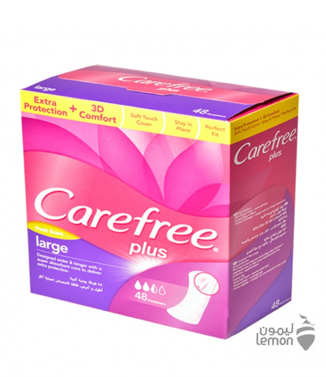 Care Free Large With Aloe Vera Diapers 48'S