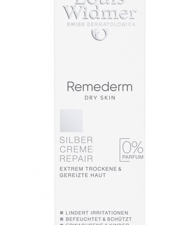 Louis Widmer Remederm Silver Repair Cream for extremely dry, irritated and red skin 75ml